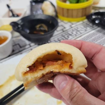 Bistro 1968 - Money shot! BBQ Pork Buns. - Dim Sum Near Me - San Gabriel, California