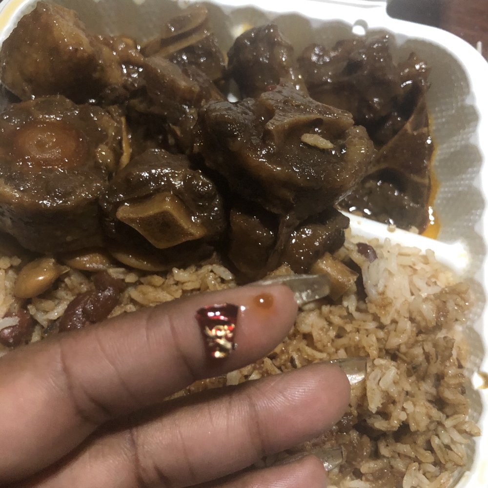 Code Red Restaurant & Lounge - Did not order this with my Oxtail - Caribbean Near Me - Bronx, New York