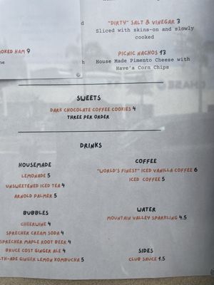 Menu photo 6 Bread Head Manhattan Beach, CA