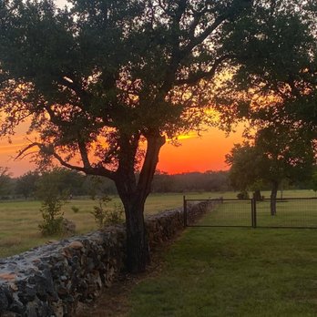 Ab Astris Winery - Sunset on property - Wineries Near Me - Stonewall, Texas