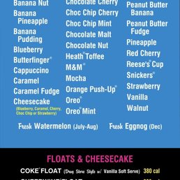 Shake menu
