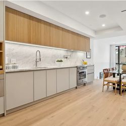 European Kitchen Center - Project completion announcement: discover the epitome of modern living at 747 Dean Street. 4-unit boutique luxury condominium in the heart