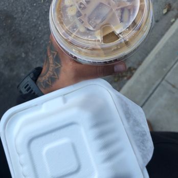 Black Elephant Coffee - Burbank - Chagaccino and breakfast sandwich - Coffee & Tea Near Me - Burbank, California