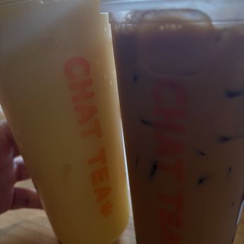 Chat Tea - Ontario - Mango Slush Thai Milk Tea - Coffee & Tea Near Me - Ontario, California Chat Tea - Ontario - Mango Slush Thai Milk Tea - Coffee & Tea Near Me - Ontario, California