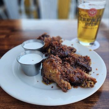 Rance's Chicago Pizza - WINNER WINNER CHICKEN WING DINNER! Bourbon Wings with maple bacon glaze! YUMMMMMMM!!! - Pizza Near Me - Long Beach, California Rance's Chicago Pizza - WINNER WINNER CHICKEN WING DINNER! Bourbon Wings with maple bacon glaze! YUMMMMMMM!!! - Pizza Near Me - Long Beach, California