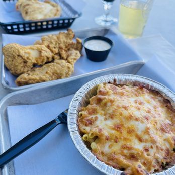 Distant Brewing - Calzone, chicken tenders, bacon Mac n cheese - Breweries Near Me - Mammoth Lakes, California Distant Brewing - Calzone, chicken tenders, bacon Mac n cheese - Breweries Near Me - Mammoth Lakes, California