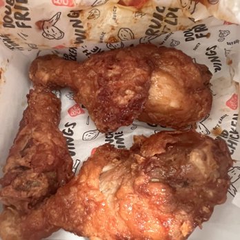 Bonchon - Small combo already ate most of it before I decided to take a picture - Korean Near Me - Elk Grove, California