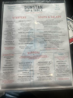 Menu photo 2 Dunstan Tap & Table Scarborough, ME