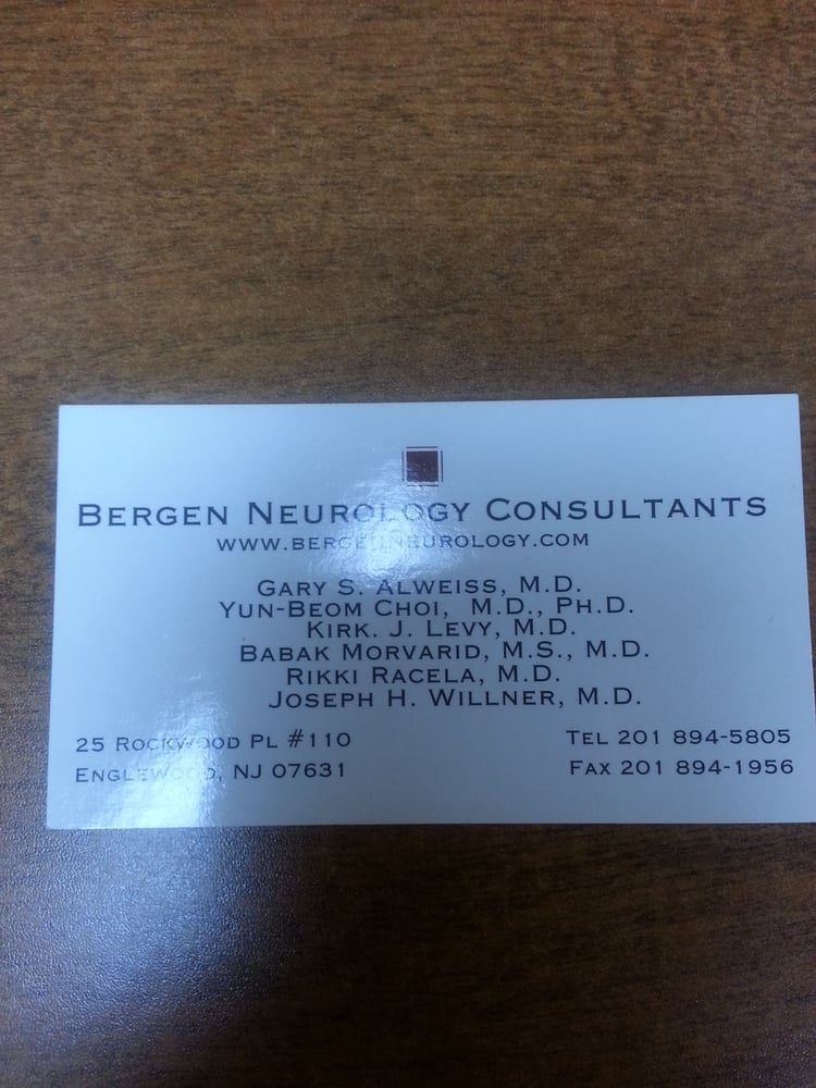 BERGEN NEUROLOGY CONSULTANTS Updated September 2024 25 Reviews 25