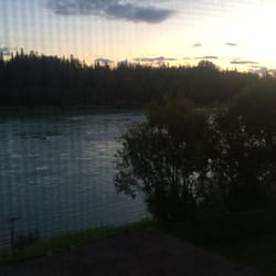 Kenai River Lodge - River from room window