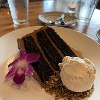 The Cabana Club - Chocolate Mousse Cake- This is moist, not overly rich and is the PERFECT finish to the meal! - Wine Bars Near Me - Minneapolis, Minnesota The Cabana Club - Chocolate Mousse Cake- This is moist, not overly rich and is the PERFECT finish to the meal! - Wine Bars Near Me - Minneapolis, Minnesota