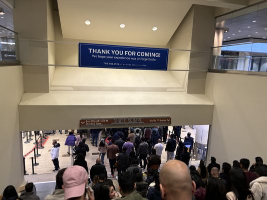 Infosys Theater at Madison Square Garden by null