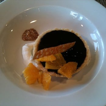 Canoe - chocolate caramel tart - Canadian (New) Near Me - Toronto, Ontario