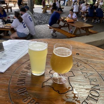 Saint Arnold Brewing Company - Outdoor seating - Brewpubs Near Me - Houston, Texas Saint Arnold Brewing Company - Outdoor seating - Brewpubs Near Me - Houston, Texas