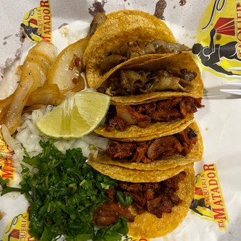 Taqueria El Matador - Tacos Taco de Tripa tacos Taco de Sirloin de Pastor - Mexican Near Me - McAllen, Texas