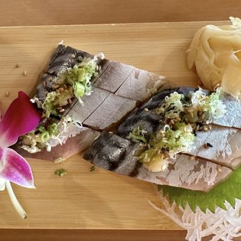 Sushi Totoro - Saba (Mackerel) sashimi - Japanese Near Me - Santa Cruz, California