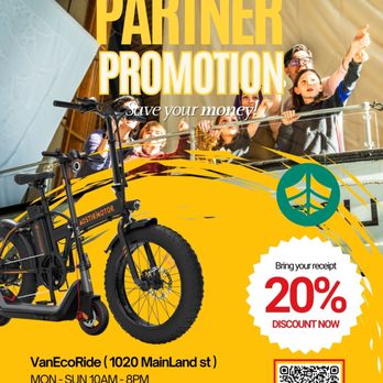 VanEcoRide - Enjoy 20% Discount from Vancouver Maritime museum! - Scooter Rentals Near Me - Vancouver, British Columbia VanEcoRide - Enjoy 20% Discount from Vancouver Maritime museum! - Scooter Rentals Near Me - Vancouver, British Columbia
