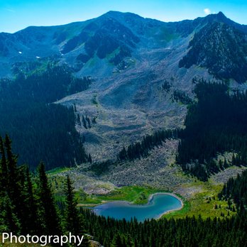 Wheeler Peak - Williams Lake from the Wheeler Peak Trail. - Hiking Near Me - Taos Ski Valley, New Mexico