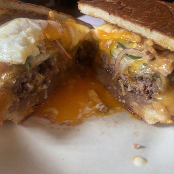 Fairfax - Fairfax Burger with egg added - Breakfast & Brunch Near Me - New York, New York Fairfax - Fairfax Burger with egg added - Breakfast & Brunch Near Me - New York, New York