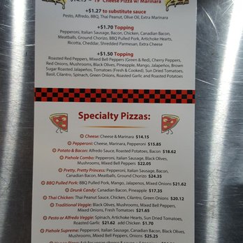 Pie Hole - menu. - Pizza Near Me - Idaho Falls, Idaho