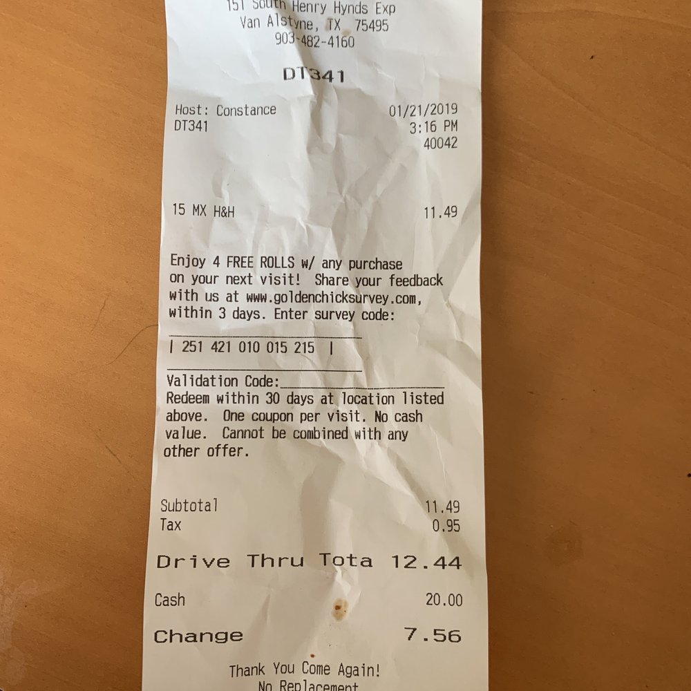 Golden Chick - Fast Food Near Me - Van Alstyne, Texas