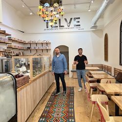 Telve Cafe - Wonderful Mehmet, owner, and Fatih.