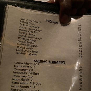 Spencer's For Steaks & Chops - Tequila menu - Steakhouses Near Me - Omaha, Nebraska Spencer's For Steaks & Chops - Tequila menu - Steakhouses Near Me - Omaha, Nebraska
