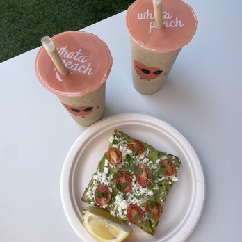 Whata Peach - Garden Avo Toast and PB Smoothies - Juice Bars & Smoothies Near Me - Studio City, California Whata Peach - Garden Avo Toast and PB Smoothies - Juice Bars & Smoothies Near Me - Studio City, California