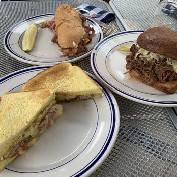 Publican Quality Meats - Grilled Steve (Left), Ewe Moon of Kentucky (right), Toms Silver Medal Sandwich (back) - Butcher Near Me - Chicago, Illinois