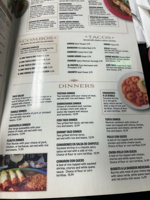 Menu photo 1 Tortilleria Perches Springfield, MO