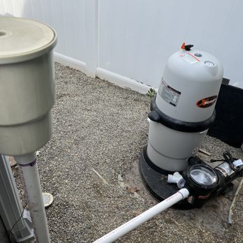Deck'd Out Pools - Upgraded the filtration system by installing a new cartridge filter unit to improve water clarity and circulation efficiency. - Pool & Hot Tub Service Near Me