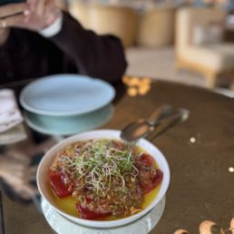 Hawaiian Big Eye Tuna Carpaccio