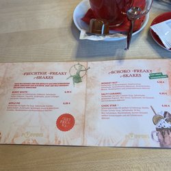 Poppins - Dessertkarte