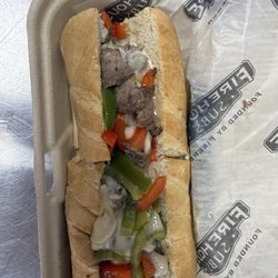 The new steak and cheese melt.