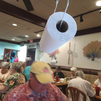 Roosterfish Grill - Where the napkins were. I get the idea, but damn, it made the place look tacky. - Seafood Near Me - Largo, Florida Roosterfish Grill - Where the napkins were. I get the idea, but damn, it made the place look tacky. - Seafood Near Me - Largo, Florida