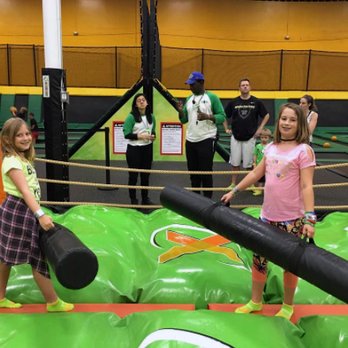 Rockin Jump - Brown Deer - Joust against your friends on our X-Beam. Will you be the last one standing? - Trampoline Parks Near Me - Brown Deer, Wisconsin Rockin Jump - Brown Deer - Joust against your friends on our X-Beam. Will you be the last one standing? - Trampoline Parks Near Me - Brown Deer, Wisconsin