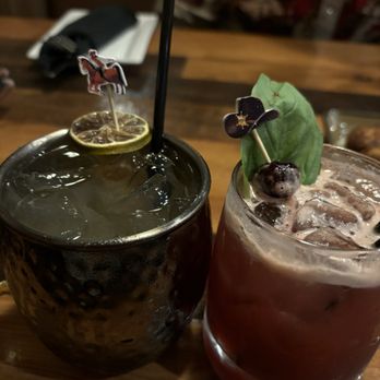 Broken Bit Steakhouse - The Peach Mule and Cherry bomb were so delicious - Steakhouses Near Me - Quartz Hill, California Broken Bit Steakhouse - The Peach Mule and Cherry bomb were so delicious - Steakhouses Near Me - Quartz Hill, California