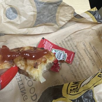 Einstein Bros. Bagels - I tried ketchup on the hash brown. It didn't help. - Breakfast & Brunch Near Me - Tucker, Georgia Einstein Bros. Bagels - I tried ketchup on the hash brown. It didn't help. - Breakfast & Brunch Near Me - Tucker, Georgia