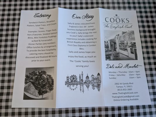 Menu photo 2 Cooks Kitchen Tampa, FL