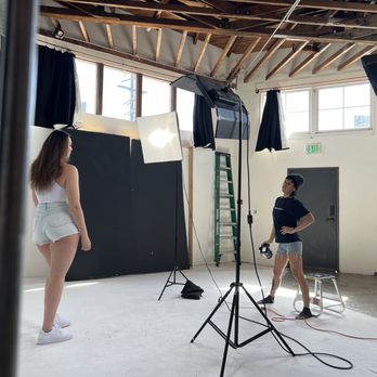 Dopamin Media - Teresa guiding me through my poses! - Event Photography Near Me