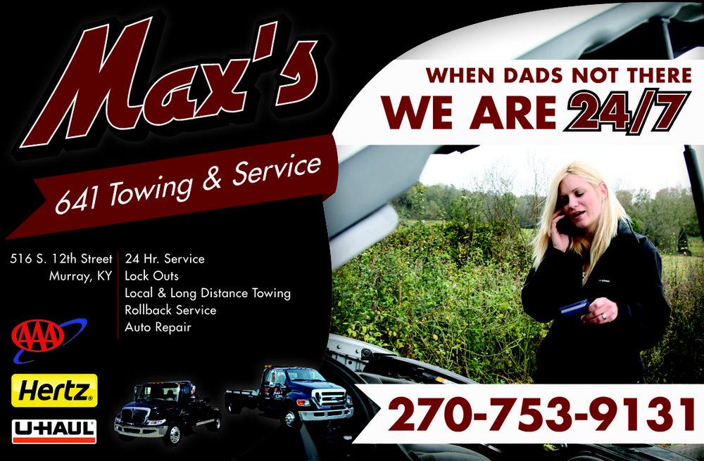 MAX’S 641 TOWING Updated September 2024 516 S 12th St, Murray