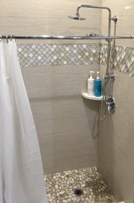 Photo of The Retreat - Baton Rouge, LA, US. New shower in dressing area