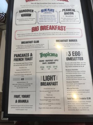 Menu photo 5 Elgin Street Diner Ottawa, ON
