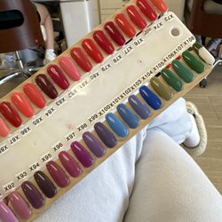 Vicki Nails - Nails glued to popsicle sticks