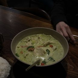 Green Curry with Rice