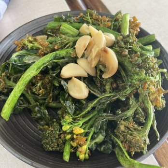Mala Ocean Tavern - Charred Broccolini with roasted garlic - Seafood Near Me - Lahaina, Hawaii Mala Ocean Tavern - Charred Broccolini with roasted garlic - Seafood Near Me - Lahaina, Hawaii