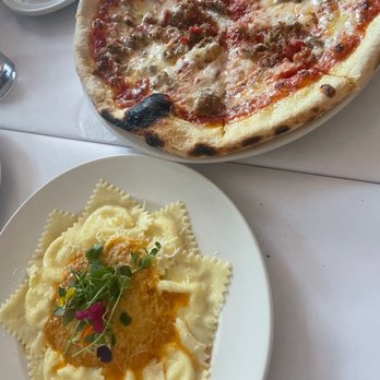 Cafe Lago - Salsiccia Pizza and Ravioli di Capra - Italian Near Me - Seattle, Washington Cafe Lago - Salsiccia Pizza and Ravioli di Capra - Italian Near Me - Seattle, Washington