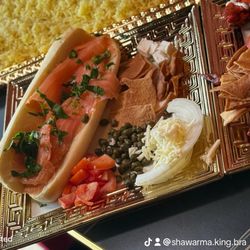 Shawarma King - Smoked salmon