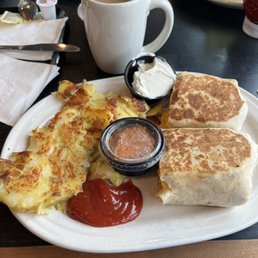 Breakfast burritos Breakfast burritos