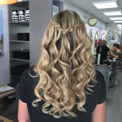 Tatiana Karelina - After result with hair extensions + blowout for a wedding day.